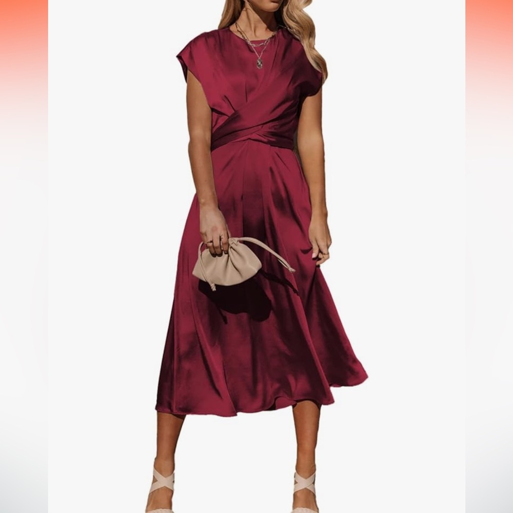 Elegant Navy Blue Women's Dress